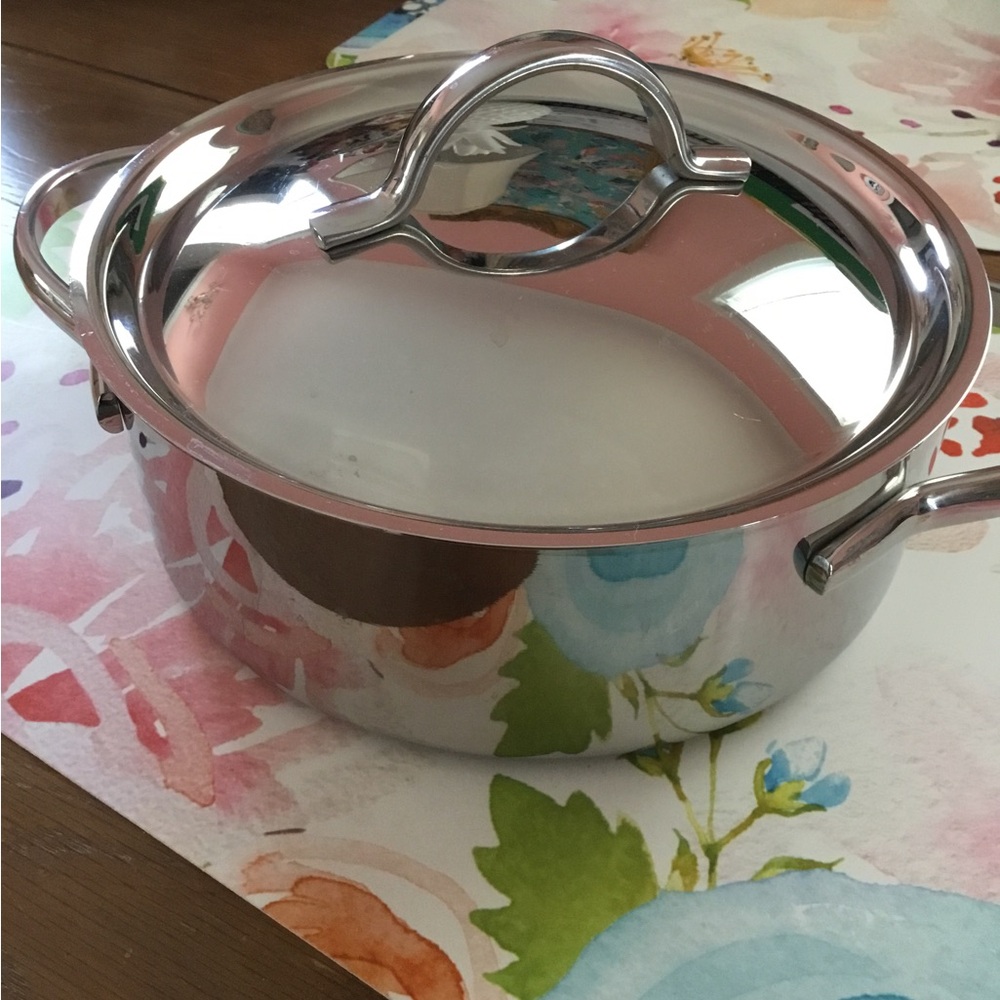 Revere Pro Line 2qt pan and lid EUC